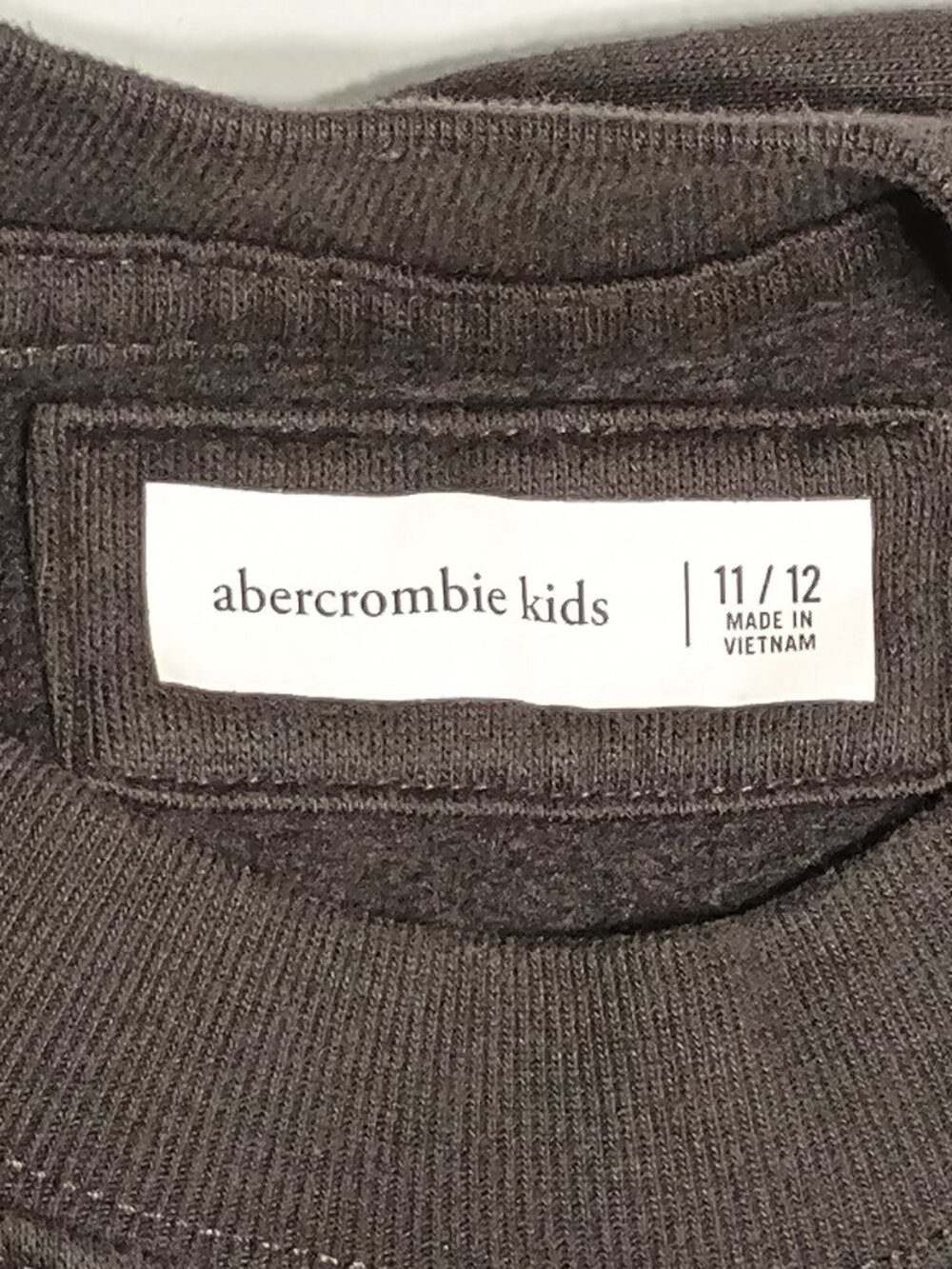 Abercrombie Kids Rolling Stones Graphic Sweatshirt 11/12 Black Rock Band Pullove - Picture 5 of 7